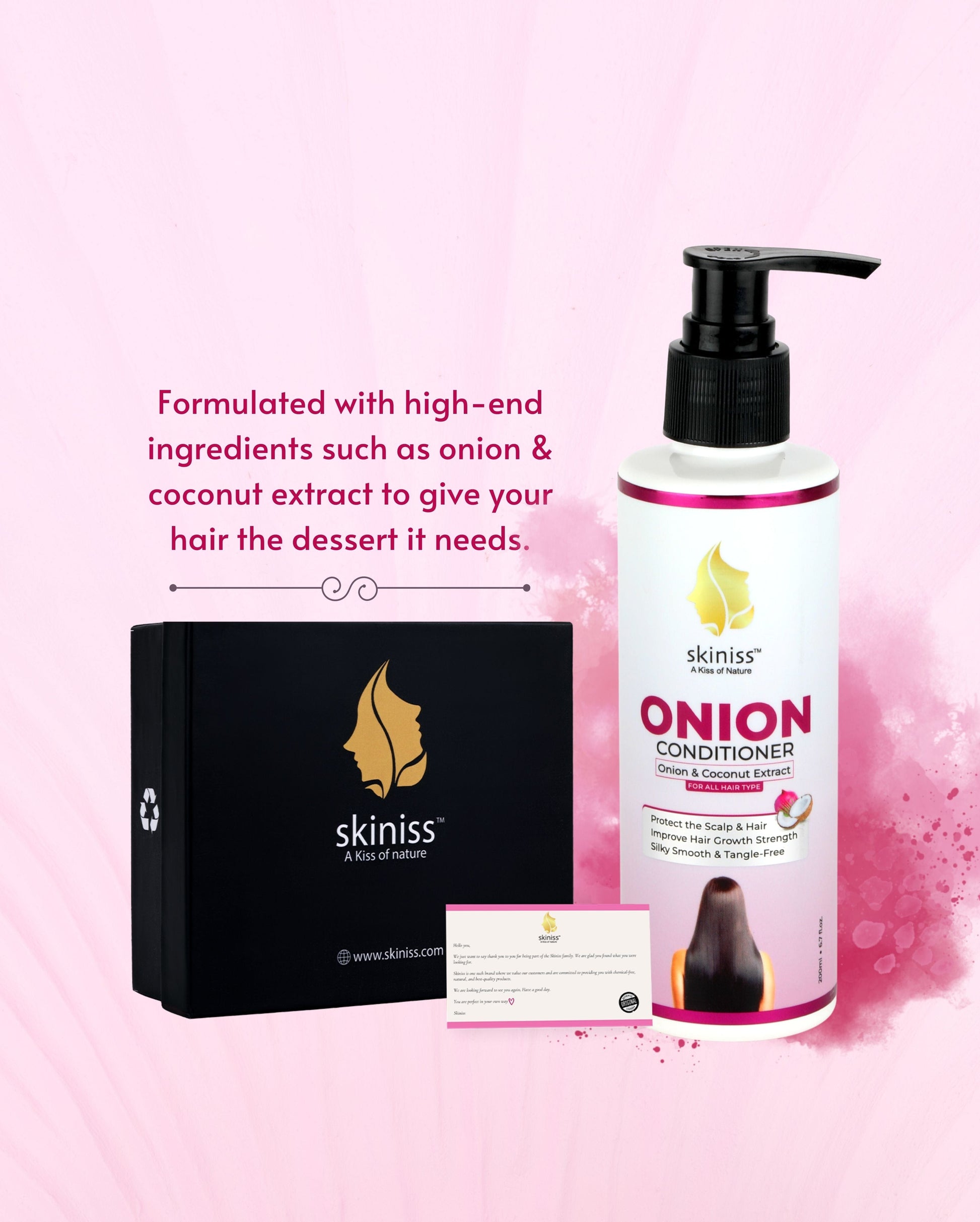Buy Skiniss Natural Onion Conditioner For Hair Growth